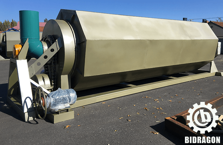 Drying And Polishing Machine 