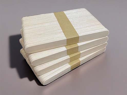 wooden ice cream stick production