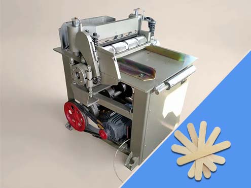 wooden ice cream stick making machine